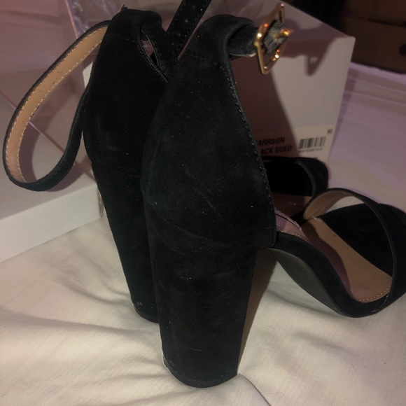 Black suede heels - Picture 5 of 5
